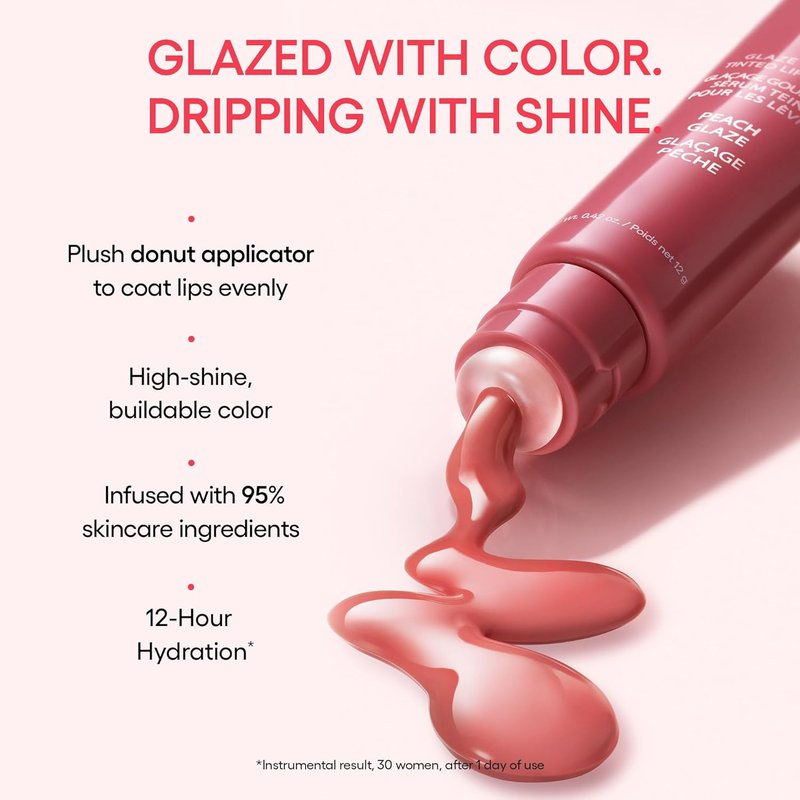 LANEIGE Glaze Craze Tinted Lip Serum - Hydrating Glossy Lip Serum with Plumping Polypeptides | Nourishing Formula