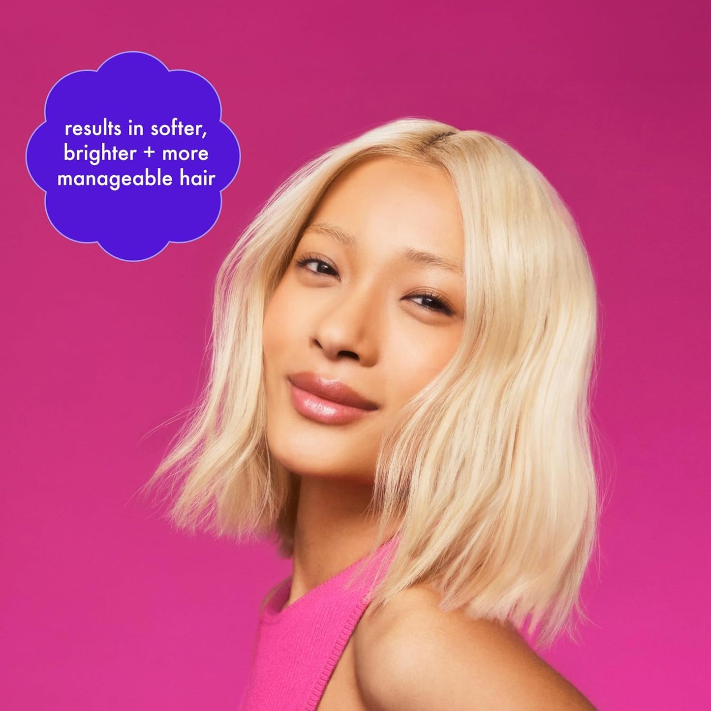 Amika Bust Your Brass Cool Blonde Conditioner - Strength Repair Formula | 1000ml