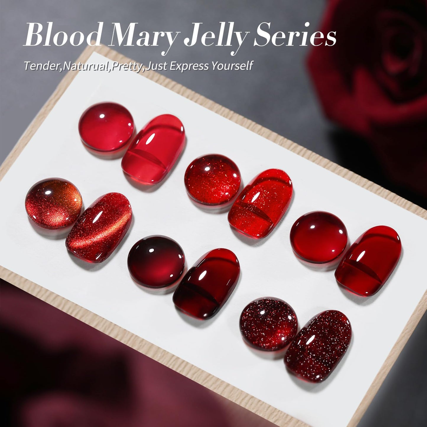 BORN PRETTY 7ML 6Colors Gel Nail Polish 20251222B