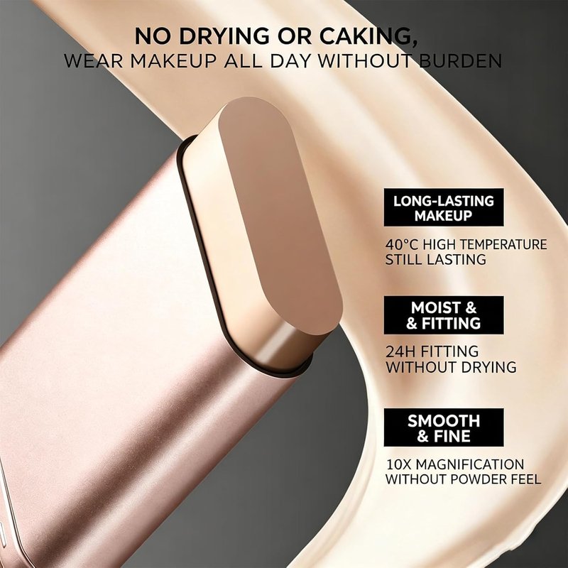 Korean Dual-Ended Foundation Stick - Natural Seamless Finish & Long-Lasting Coverage | Suitable for All Skin Types