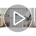 Water-Repellent Polyester Shower Curtain Liner 36x72 - Quick Dry & Magnetic