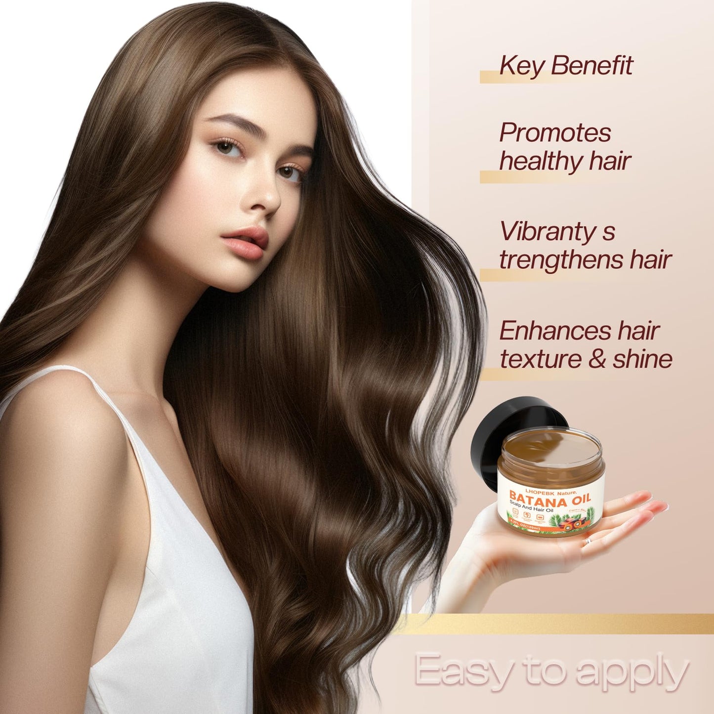 Batana Oil for Hair Growth: 4.2 OZ Raw Batana Oil for Hair Growth Prevent Hair Loss Moisturize Scalp for Men & Women