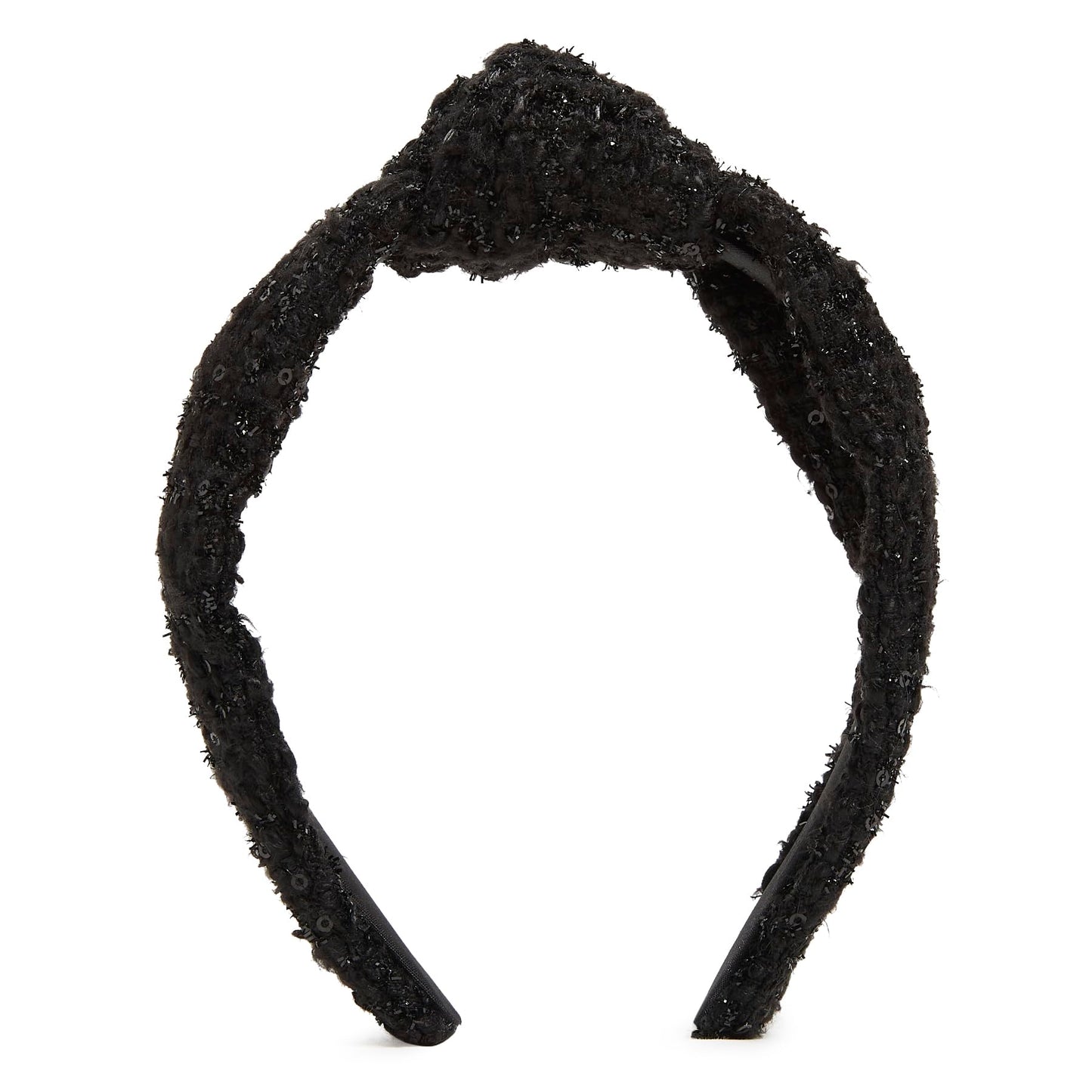 Knotted Headband, Black