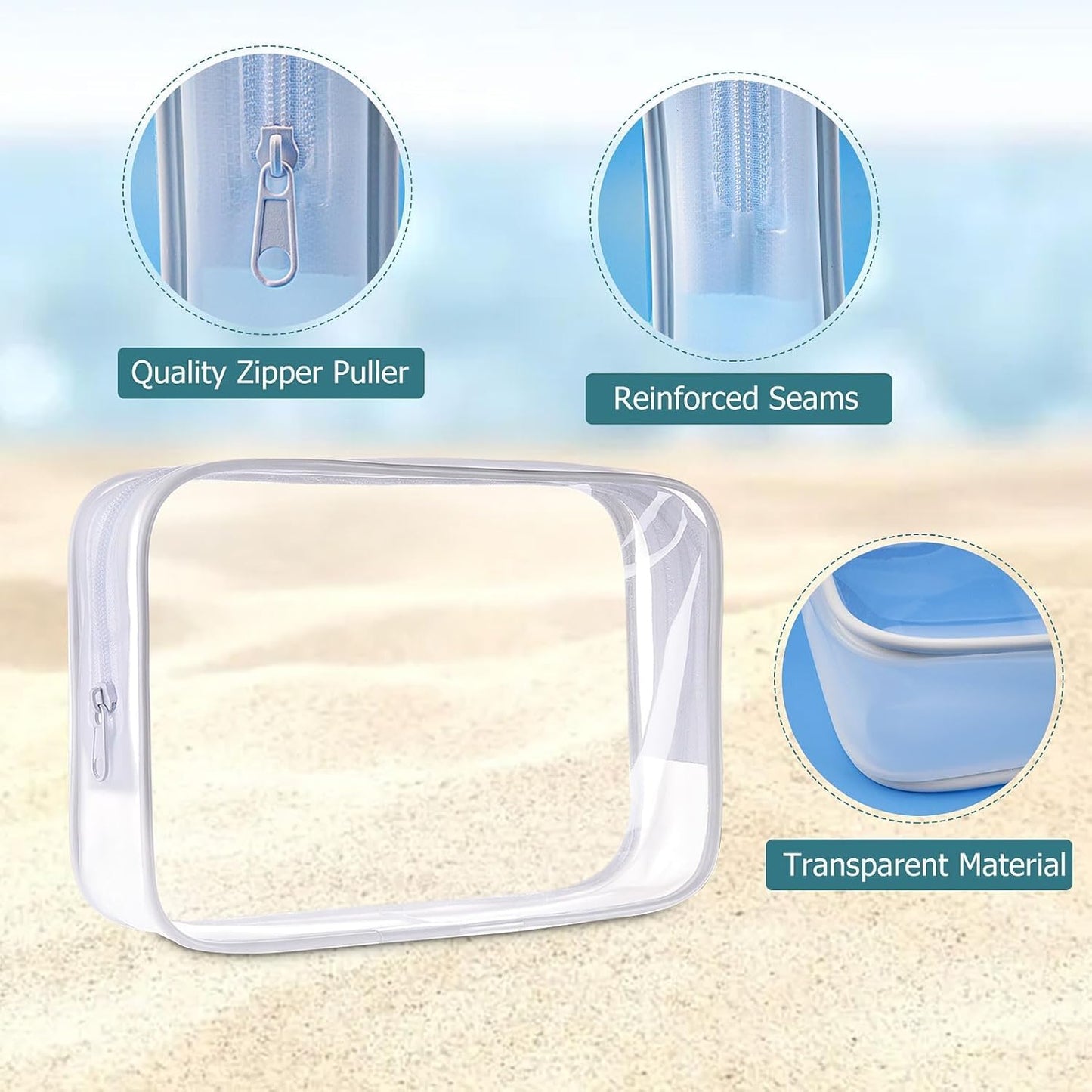 Travel Bottles for Toiletries - 5 Pack 3.4oz TSA Approved | Leak-Proof Squeeze Containers in Brown