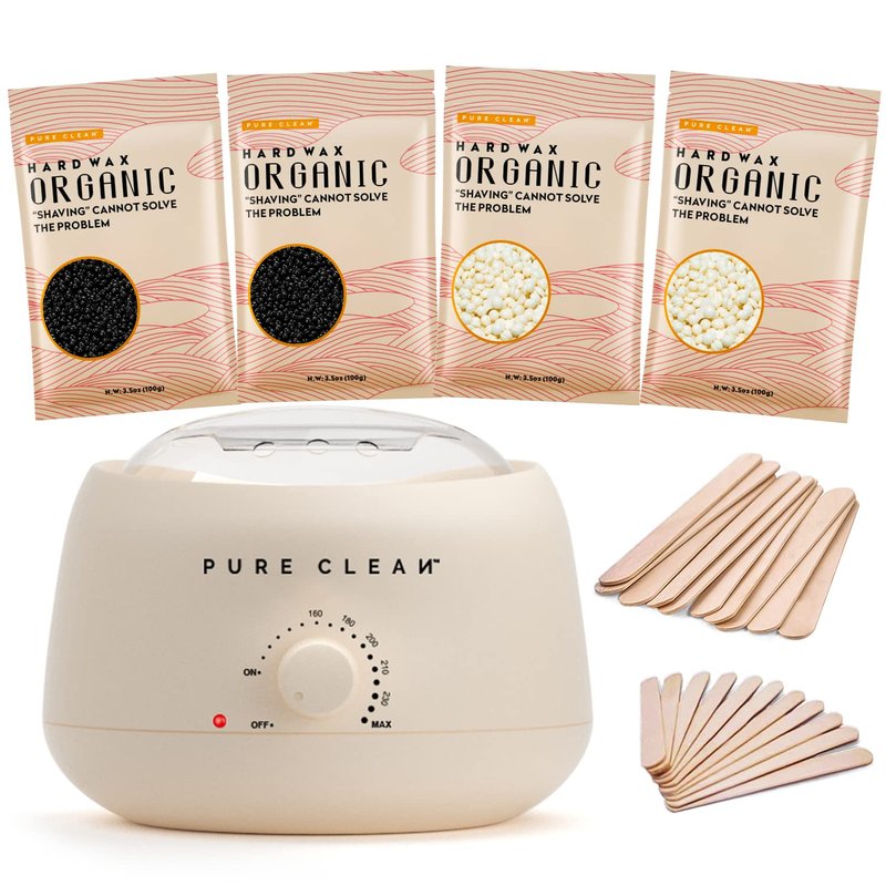 Waxing Kit, Wax Warmer Kit for Hair Removal, At Home Waxing Kit for Women Men