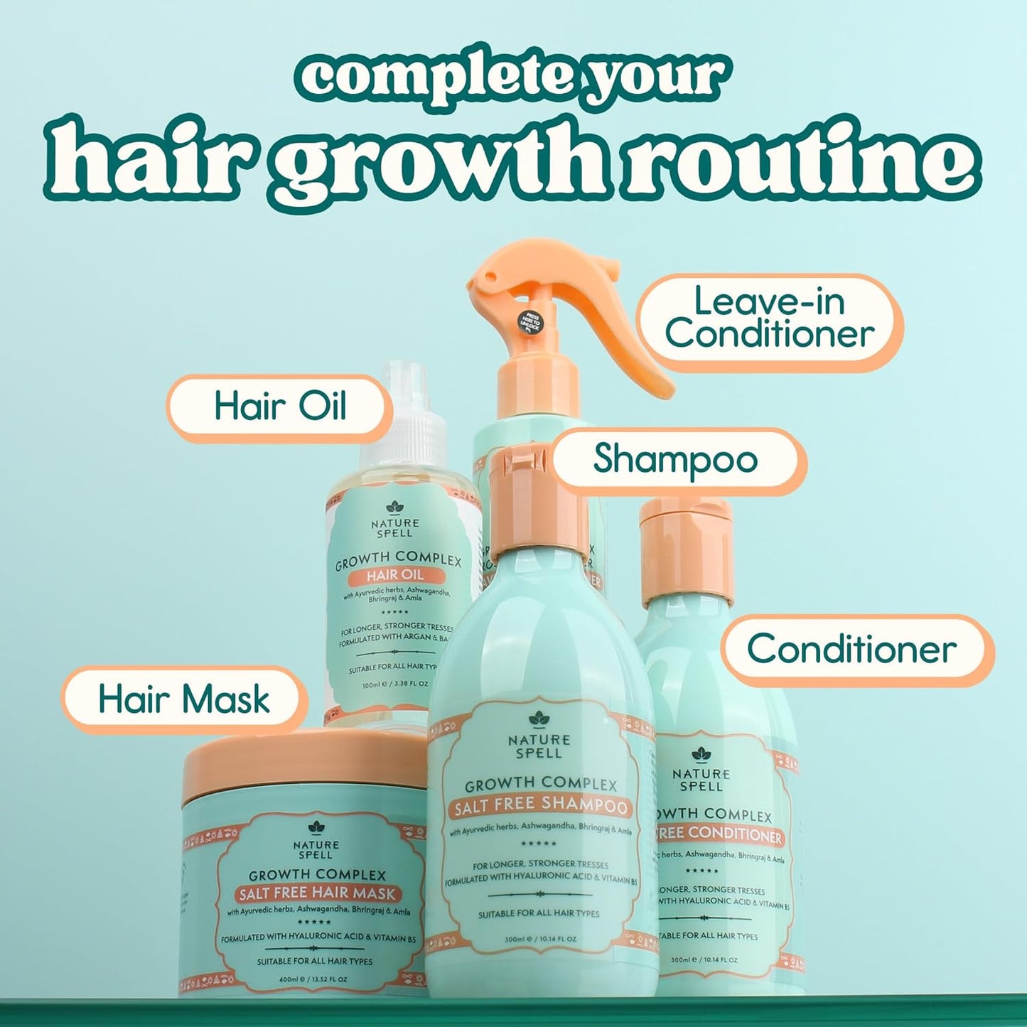 Rosemary Water Leave-In Conditioner - Promotes Hair Growth & Heat Protection | 5.07 Fl Oz