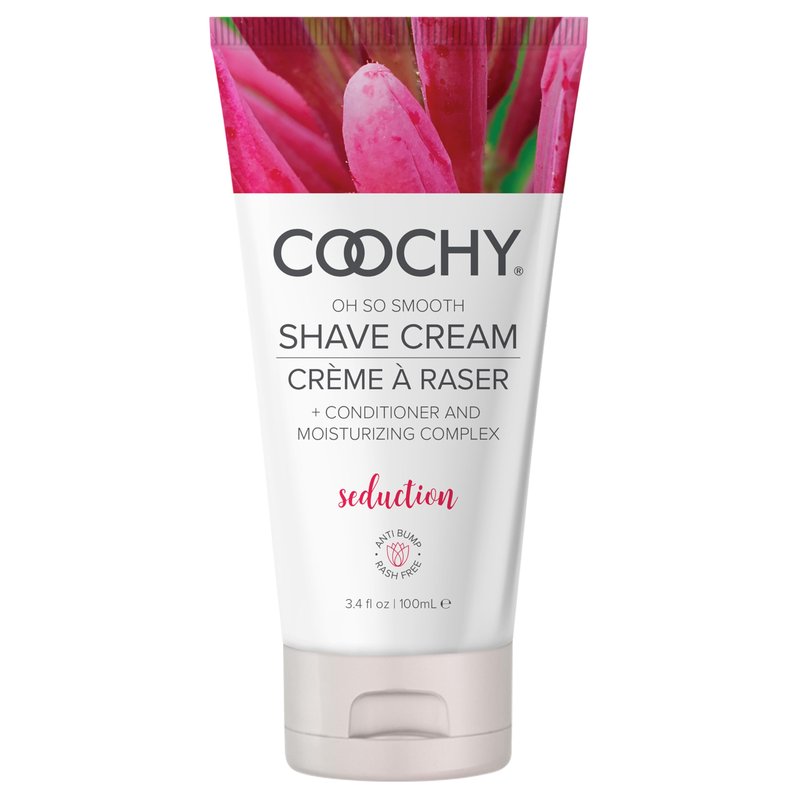 Coochy Shave Cream - Moisturizing Shave Lotion - Gentle Intimate Shaving Cream - For Bikini Area, Underarms, Legs & More - Rash-Free, Hydrating Formula - Berry Bliss - 3.4 oz