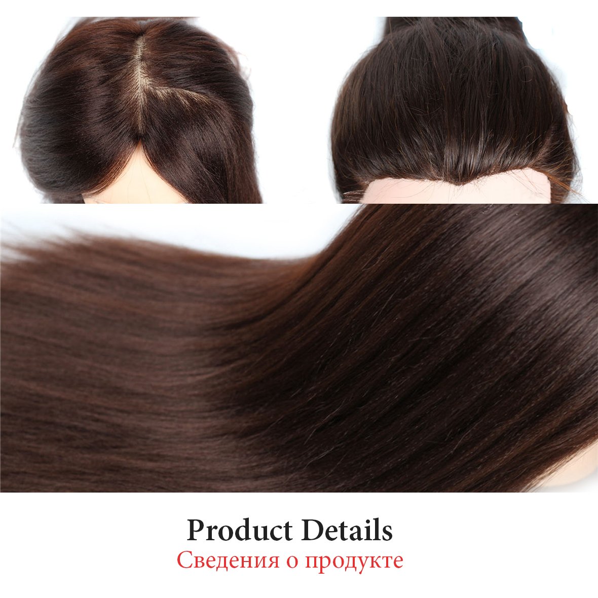 22-24 Inch Mannequin Head With 60% Real Human Hair Practice Training Manikin Head with Clamp Holder For Styling Cutting Braiding Brown Hair Cosmetology Doll Head for Christmas