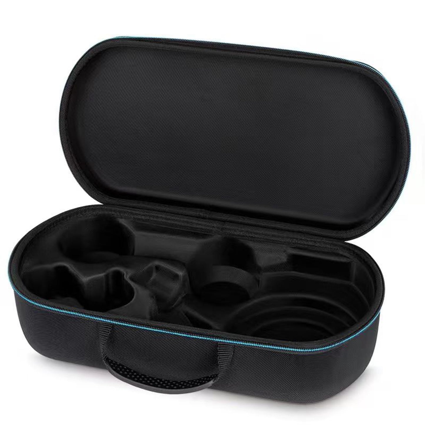 Hzycwgone Travel Case for Dyson Supersonic Nural Hair Dryer,Hard Portable Carrying Cover Travel Storage Bag for Dyson Supersonic Nural HD16 HD15 HD08 Attachement Accessories,Black