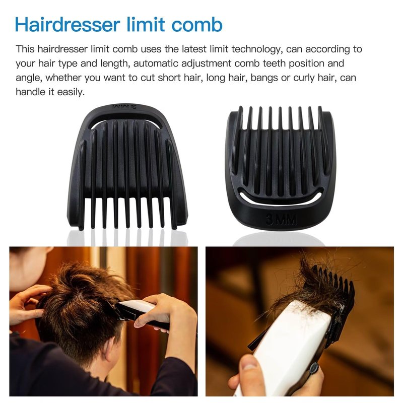 Gxcdizx New Upgraded 3mm Hair Comb Replacement for P-hilips Norelco MG7750 MG7770 MG7785 MG7790 MG7991 MG7796 MG9730