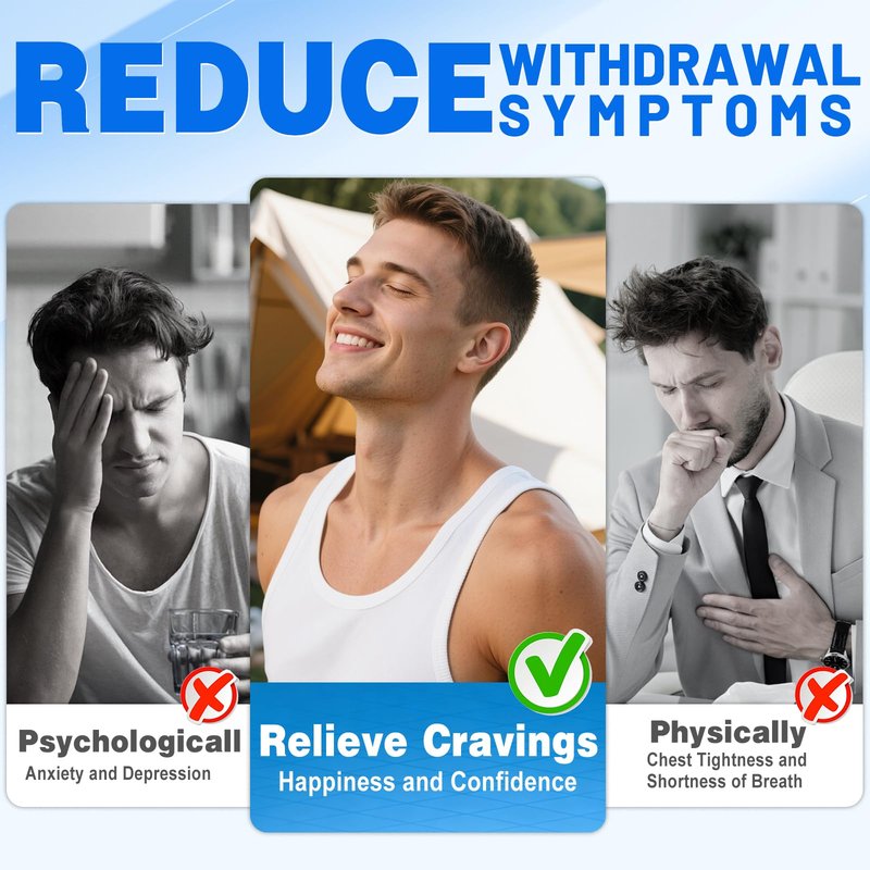 RBUGR Nicotine Patches Step 1+, 21mg Upgraded to 28mg (4 * 7mg), Quit Smoking Patches, Stop Smoking Aids That Work Within 2 Weeks, 24-Hour Nicotine Patch for Transdermal Delivery (21 Patches)