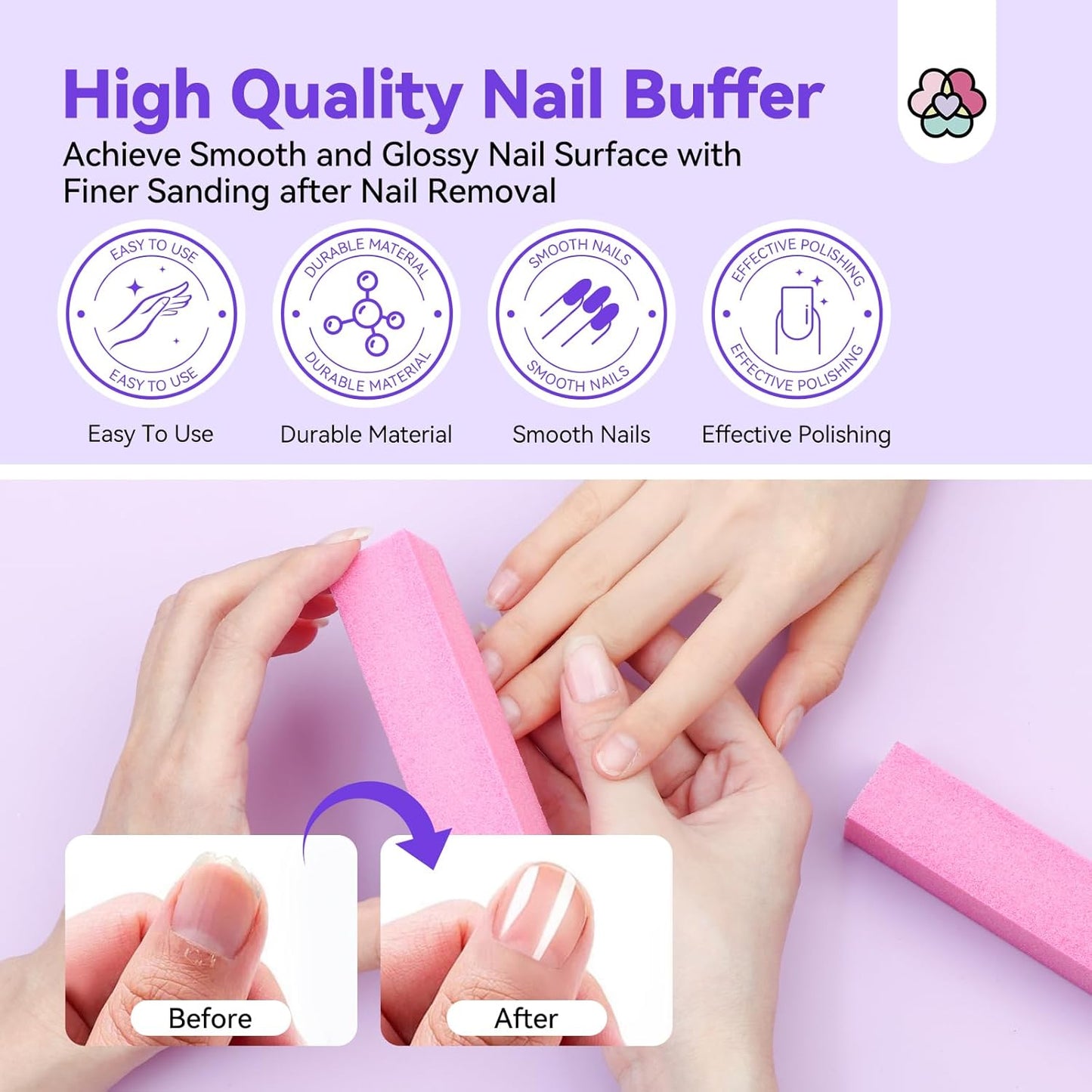 SAVILAND Pure Acetone Nail Polish Remover Kit - 8.45oz Gel & Acrylic Remover with Cuticle Oil, Files & Scraper for Easy Home Use