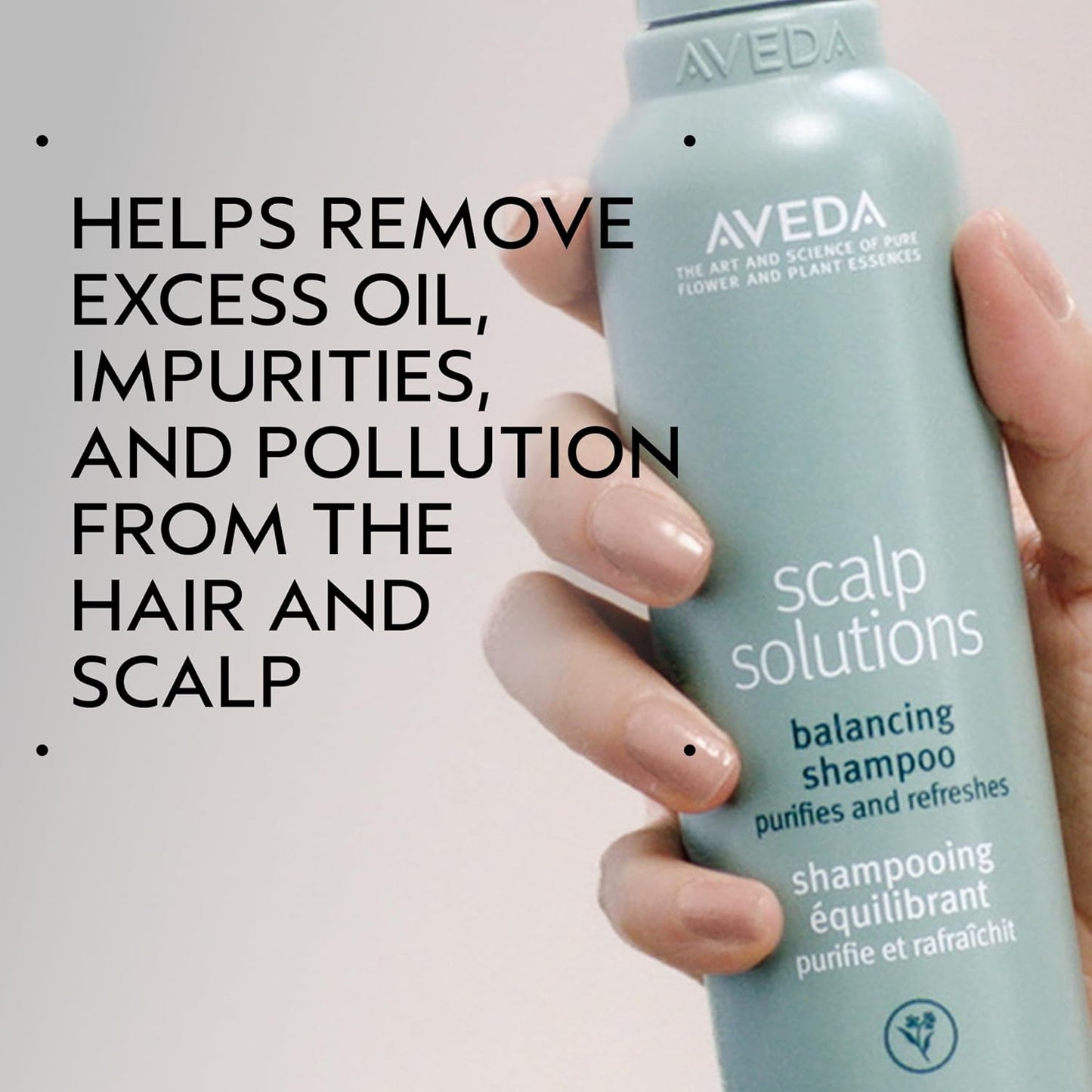 Aveda Scalp Solutions Balancing Shampoo - Gently Removes Pollution & Build-Up | Improves Scalp Hydration | 94% Naturally Derived