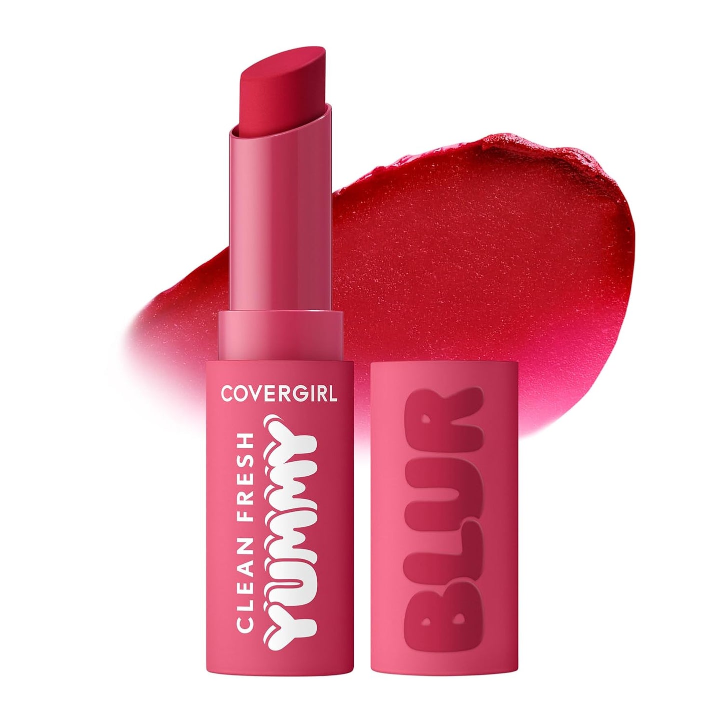 Clean Fresh Yummy Blur Lipstick - Blurring Matte Lip Color, Vegan Formula | 140 Into the Blur (Mauvy Pink)