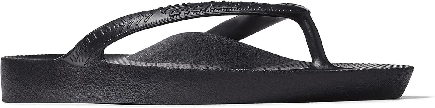 Archies Arch Support Flip Flops | Orthotic Sandals for Plantar Fasciitis Relief - Lightweight, Cushioning & Shock-Absorbing Comfort