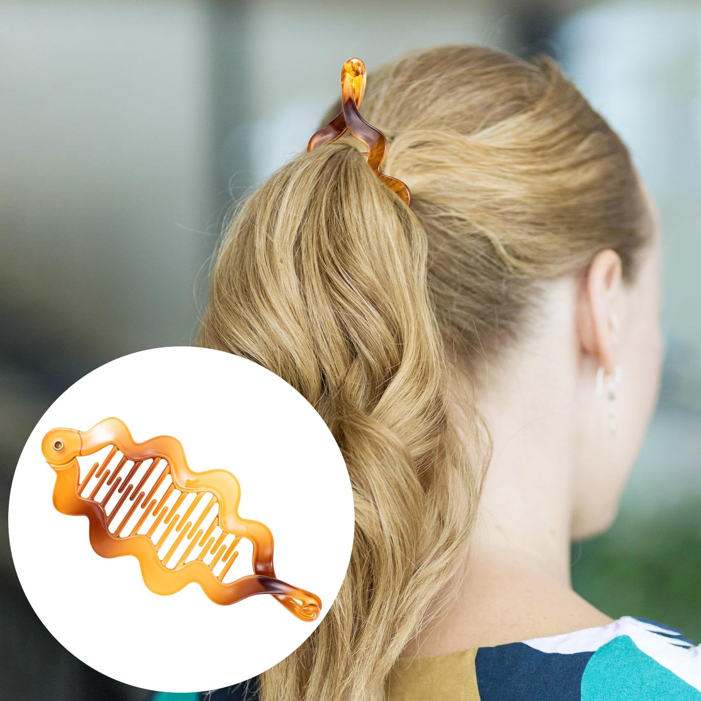 Alpinleux 4 Pcs Small Banana Clips for Thin Hair, Banana Clips for Wowen Hairclips Claw Barrettes Fashion Thick Thin Summer Hair Accessories Beach Curl Black Aesthetic Volume Root Ponytail Hair Clips