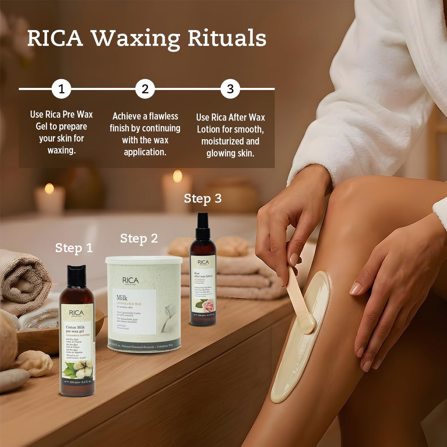 Rica Milk Wax - 800 ML