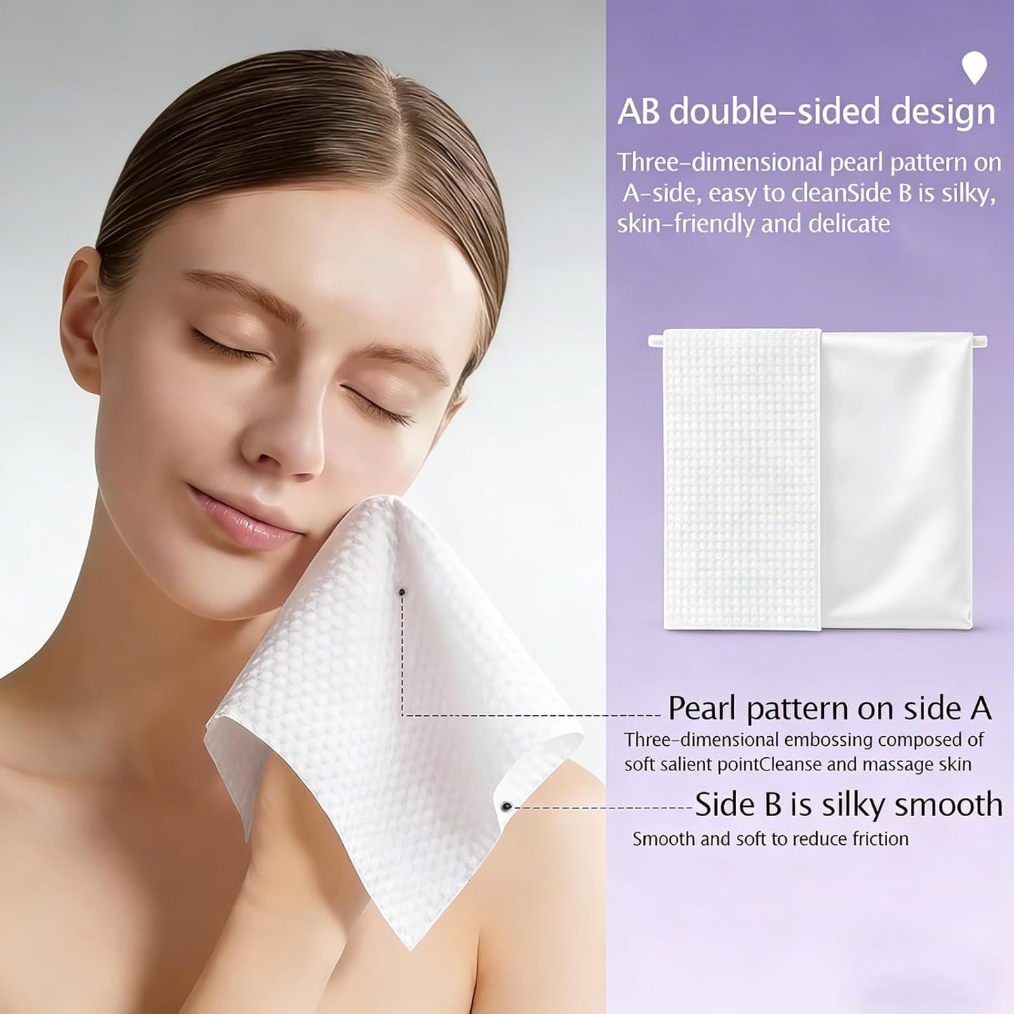 Compressed Towel Tablets - Disposable Face Towels for Hot Towel Dispenser | 80 Soft Towels