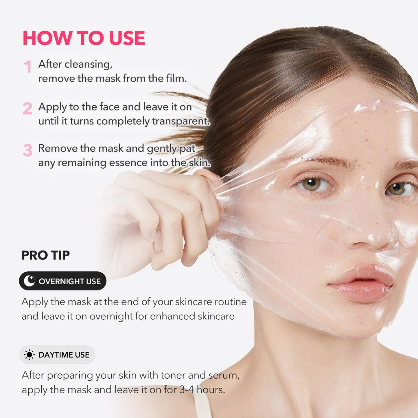 APRILSKIN TXA Pink Capsule Gel Mask - Overnight Face Mask for Glass Glow Skin | 99% Tranexamic Acid, Hydrating & Firming | 30g x 4ea