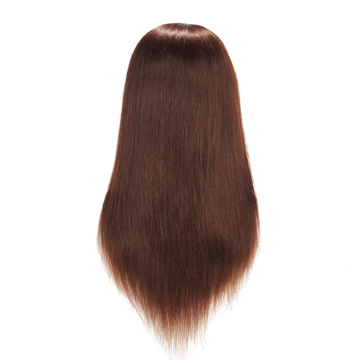 Hairingrid Mannequin Head - 20-22" 100% Human Hair Training Head with Clamp Holder | Ideal for Cosmetology