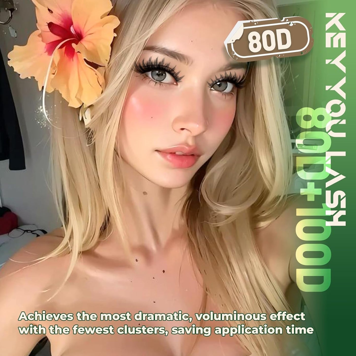 Spiky Manga Lash Clusters - 12-20mm Anime Eyelash Extensions | 80D & 100D Volume DIY Fairy Lashes
