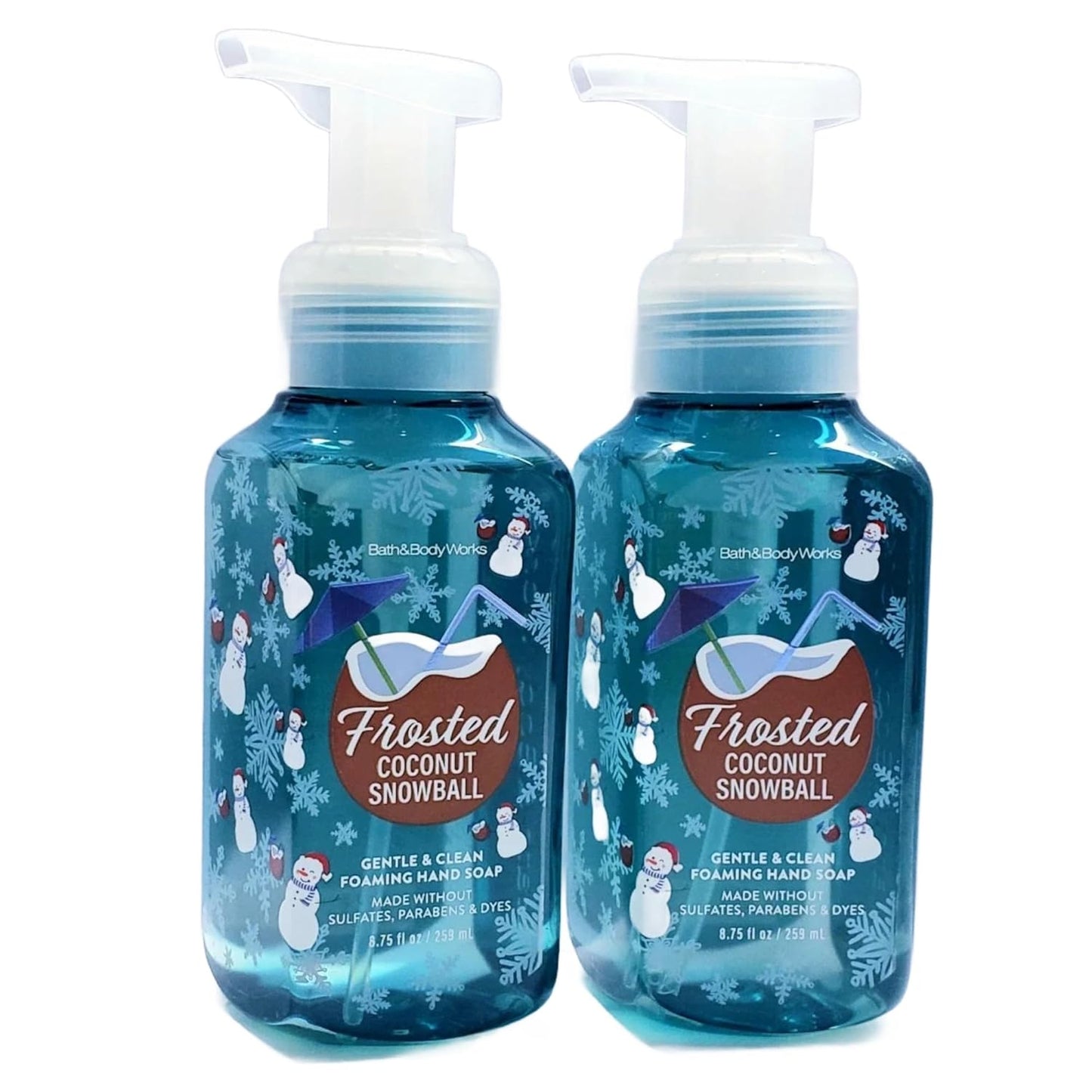 Foaming Hand Soap - Gentle & Clean Formula | 8.75 Oz, 2-Pack (Champagne Toast)