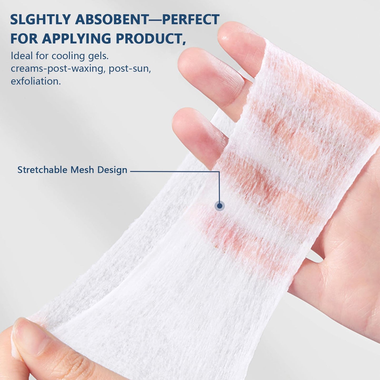 Thin Cotton Pads for Face 200PCS(Pack of 1),Lint-Free Makeup Pads for Toner, 4x4 Large Esthetician Supplies Face Cotton Pads, Strong and Durable, Soft and Multi-Purpose Cotton Rounds for Face & Nails