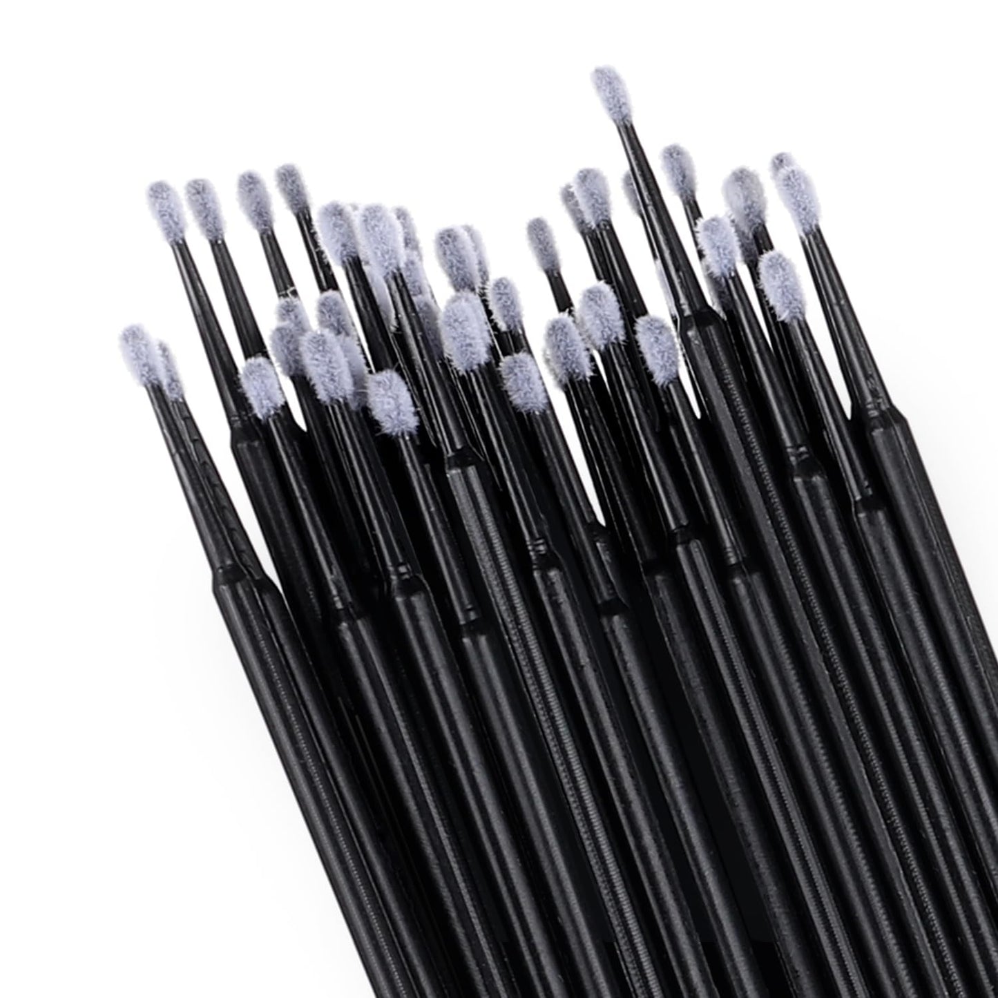 Disposable Micro Applicators - 300pcs Eyelash Extensions Microfiber Wands | Pink with Container, 2.0mm
