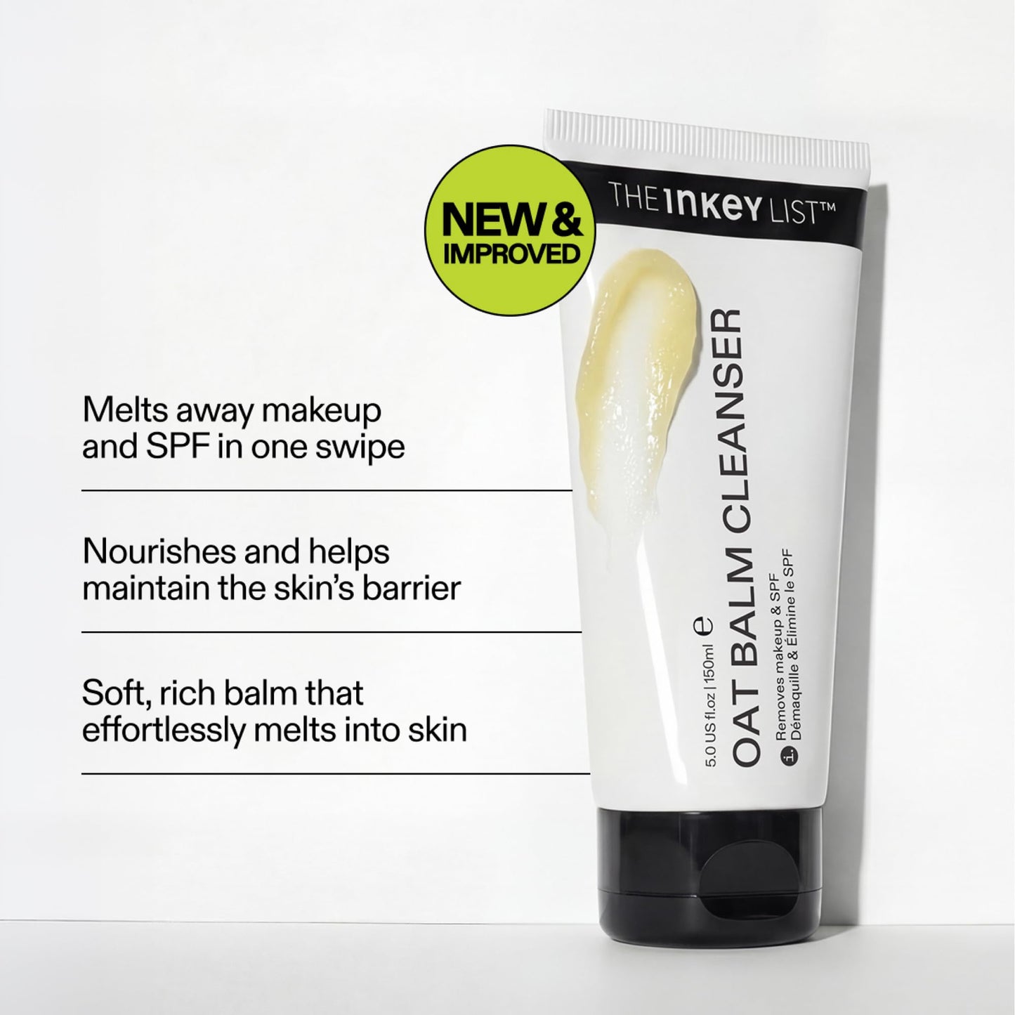 The INKEY List Oat Cleansing Balm 5 fl oz - New & Improved Formula