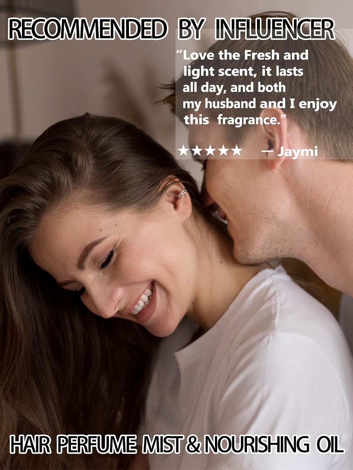 Hair Perfume for Women - Lightweight Summer Fragrance Mist with Argan Oil & Bronze Shimmer | 50ml
