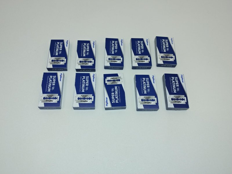 100x Fly Dear Super Platinum Double Edge Razor Blades Sampler Pack Stainless Steel. JL Missouri Parts & Misc.