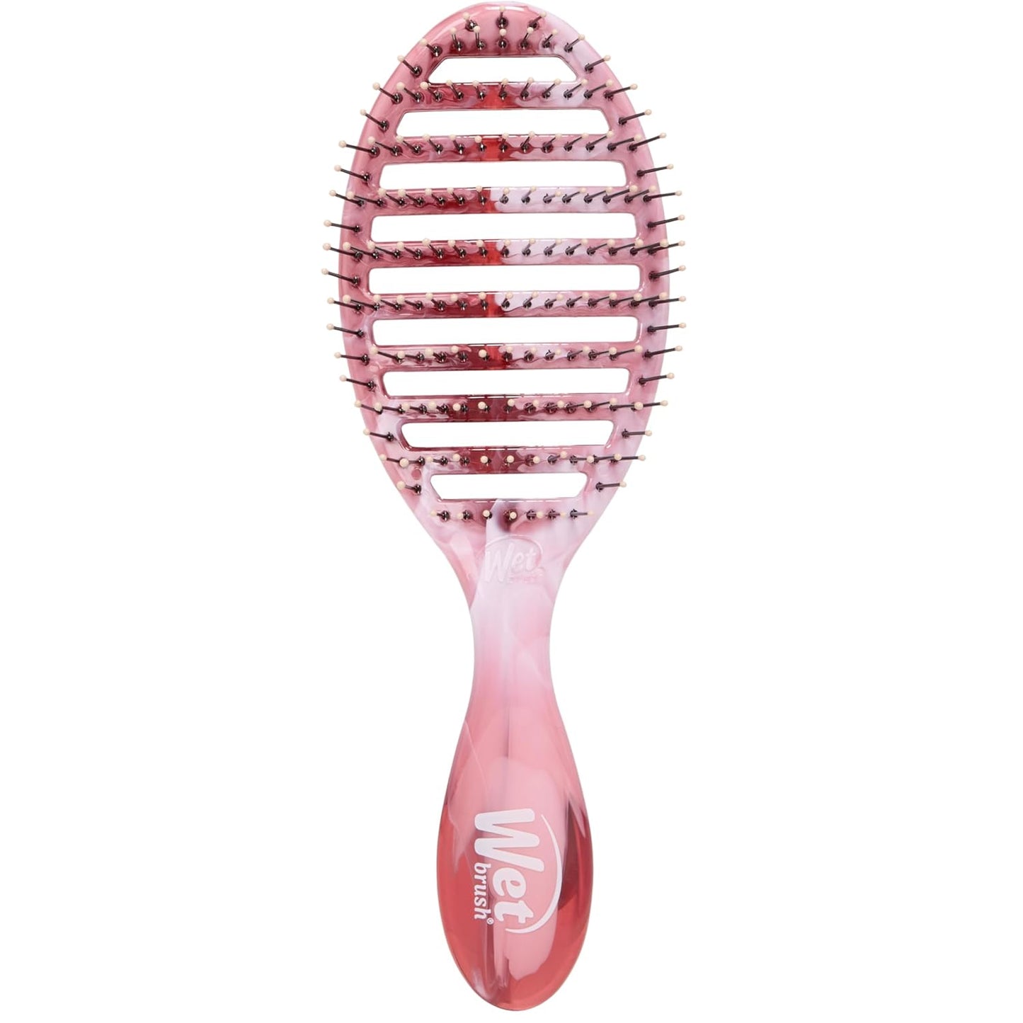 Speed Dry Hair Brush - Vented Design with Soft HeatFlex Bristles | Ergonomic Aqua Brush for Tangle-Free Blow Drying