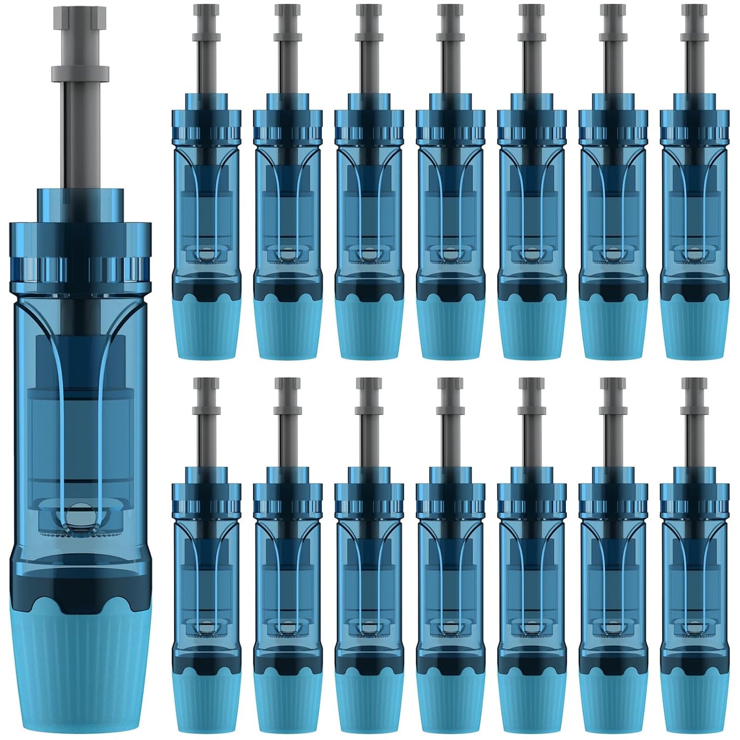 Microneedling Pen Cartridges - 15 Pcs Nano A11/M8S | 0.25mm for Home Use