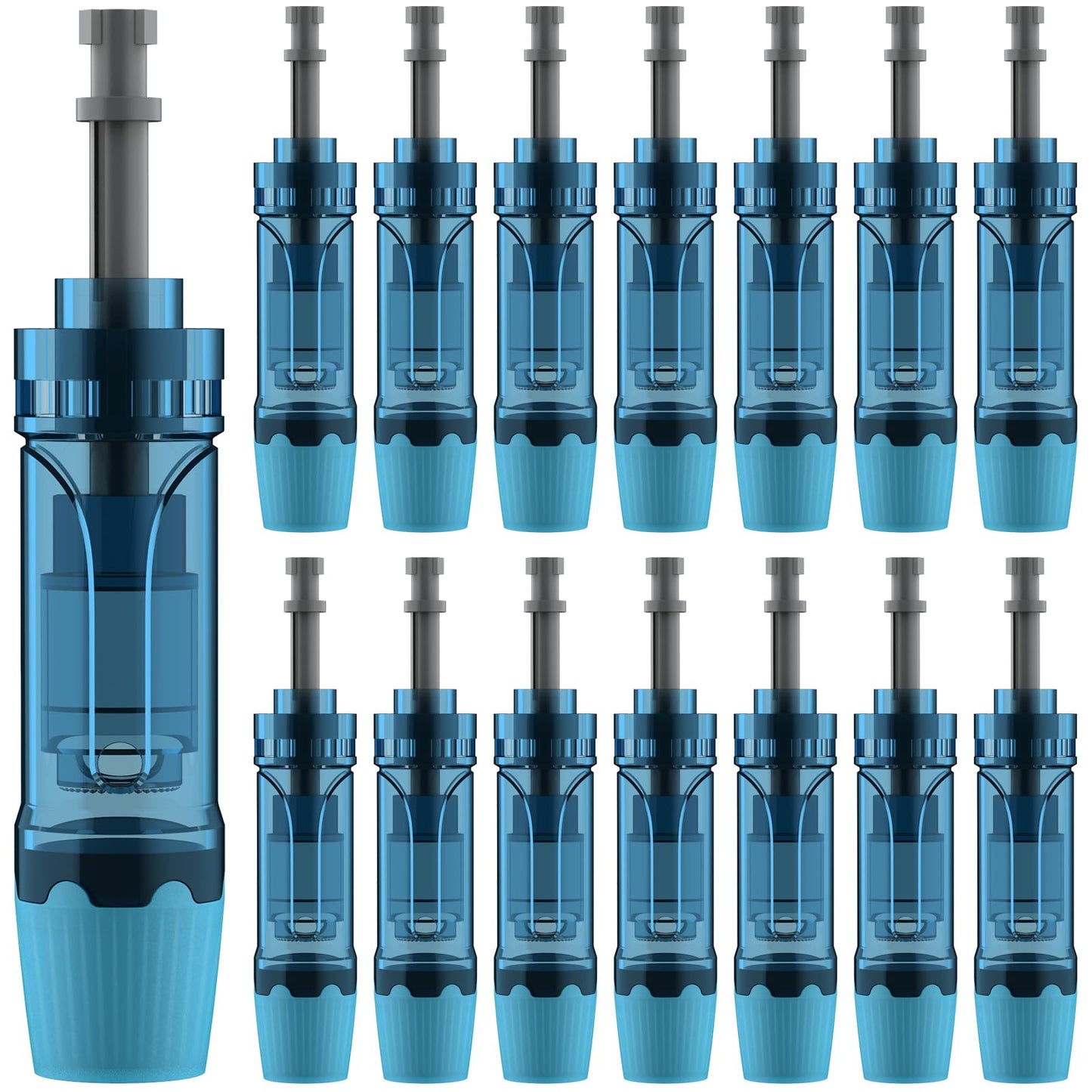 15Pcs Nano A11/M8S Microneedling pen Cartridges, Compatible with Dr Pen A8S A9-0.25mm for Home Use