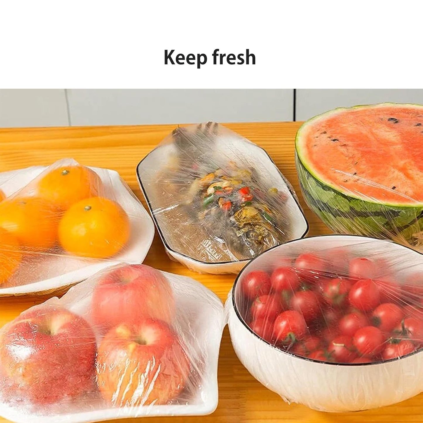 Disposable Shower Cap - Large Thick Clear Plastic Elastic Caps | Ideal for Home, Hotel, Hair Salon & Travel (One Size, 18 Count)