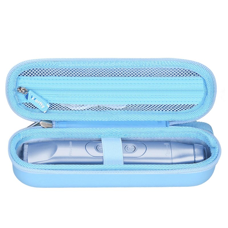 Case for Akunbem bikini trimmer 2 in 1 Electric Razors for Women - Hard Protective Travel Carrying Storage Bag (Case Only) (Blue)