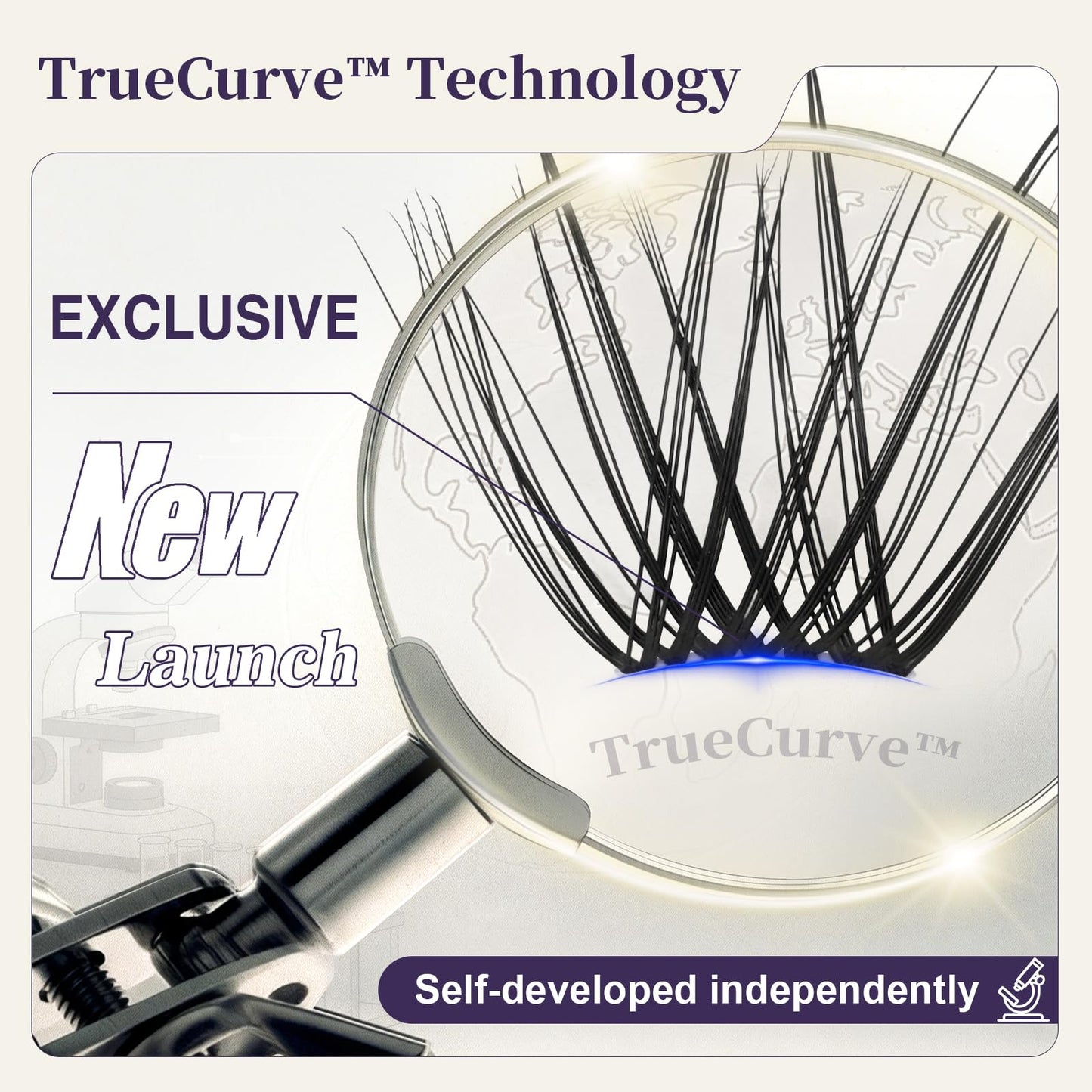 GlowVane True-Curve Lash Clusters Kit, Soft Natural Look Eyelash Clusters for All-Day Comfort, 0.03mm Wispy D Curl Lashes, 8-18mm Lightweight Curved Band Lashes, Beginner-Friendly (Winkie Kit)