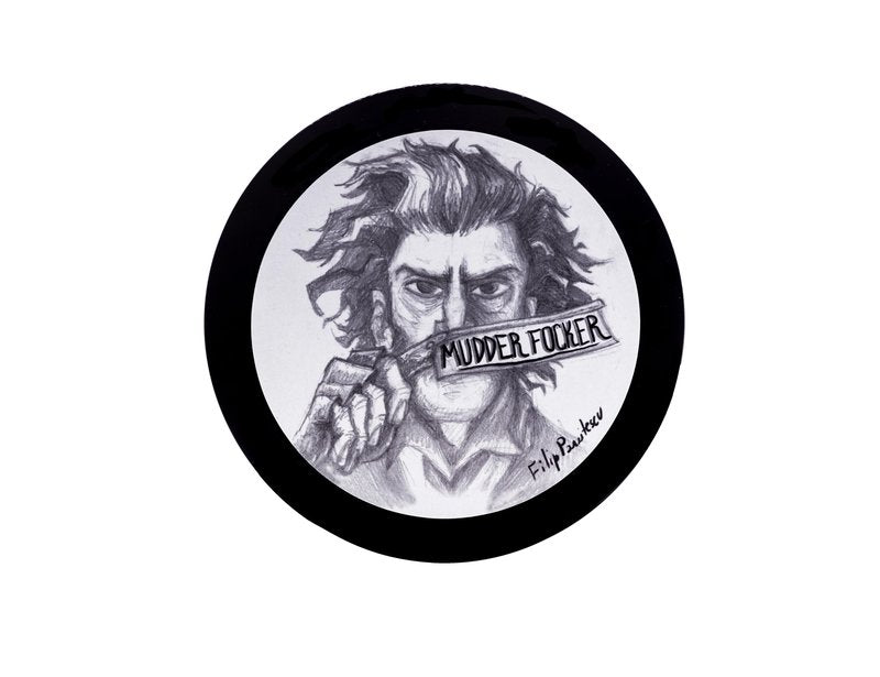 RazoRock Mudder Focker Italian Shaving Soap for Shaving - Grey - Bergamot, Jasmine & Sandalwood, 150ml / 5 oz - Pack of 1