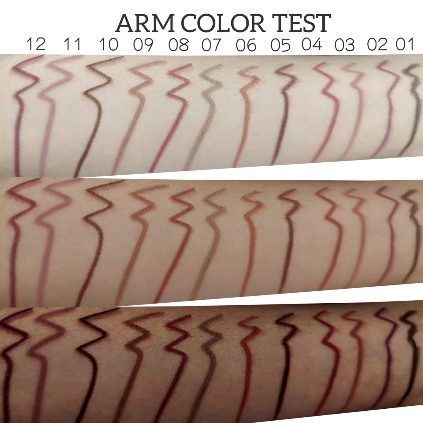 MAEPEOR Nude Lip Liner Set 12 Colors Highly Pigmented Smoothly Matte Lipliner Pencil Long Lasting and Waterproof Durable Lip Liners Kits (Color 01)