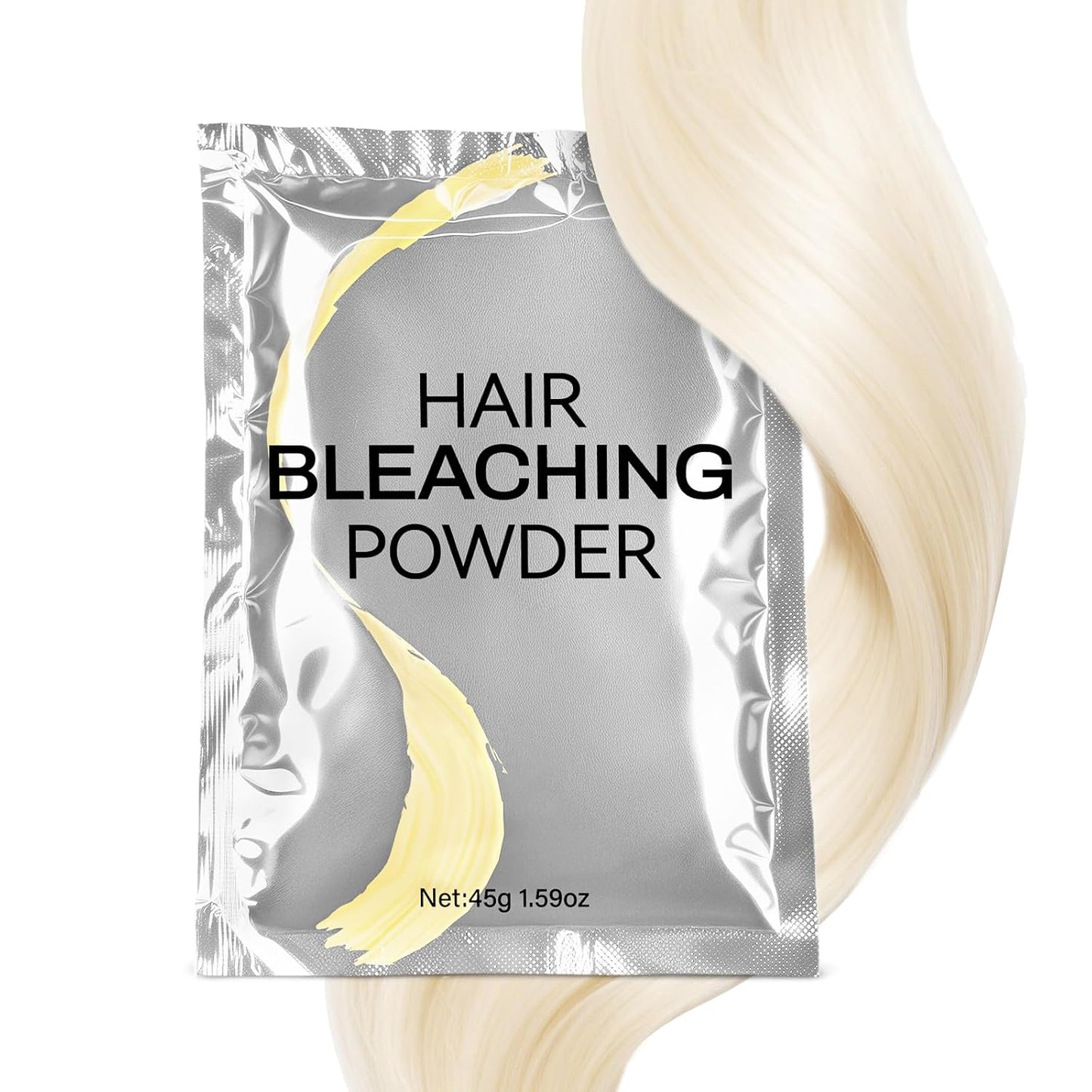 Hair Bleach Powder - Professional Lightening Up to 8 Levels for Highlights | 45g