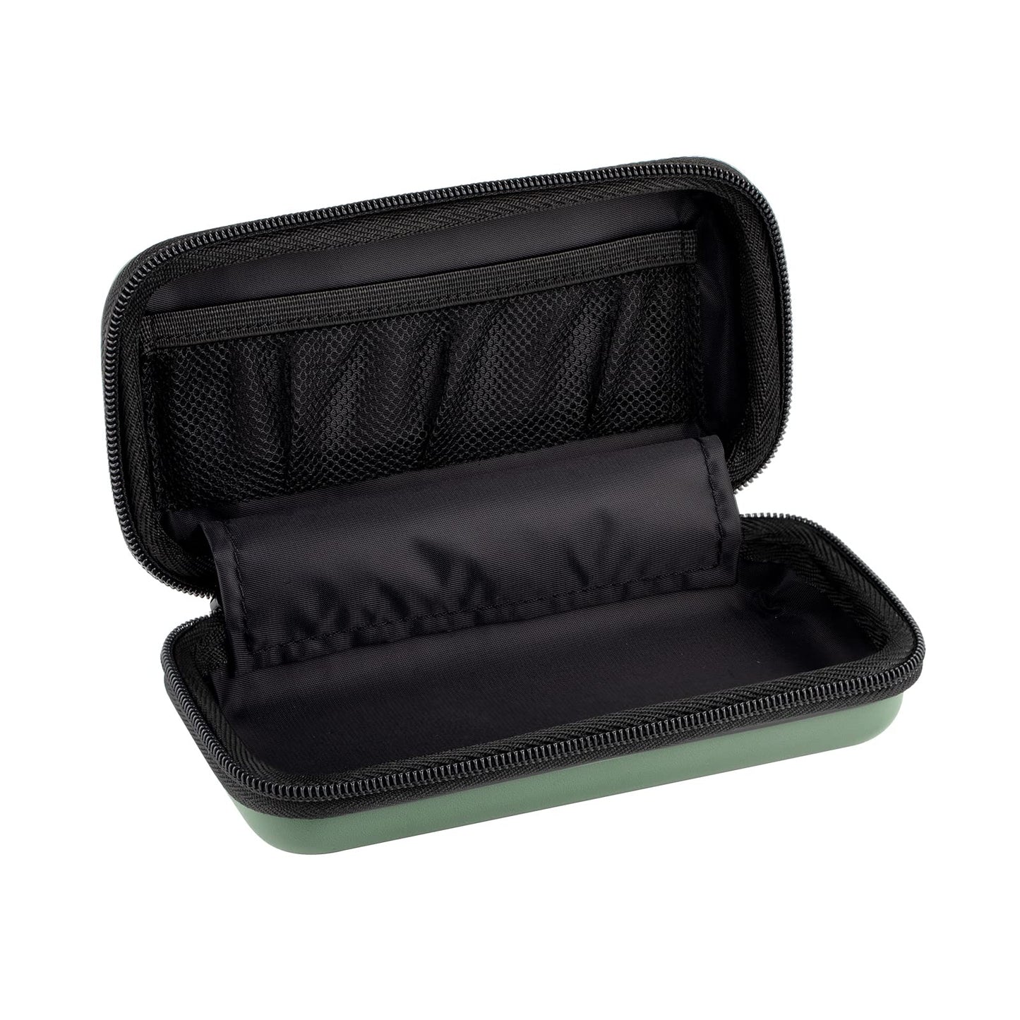 Loxdn EVA Hard Case for Meridian/MANSPOT Shaver Groin & Body Hair Trimmer - Men's Grooming Organizer Storage Bag for Electric Razor and Accessories - Case Only (Black)