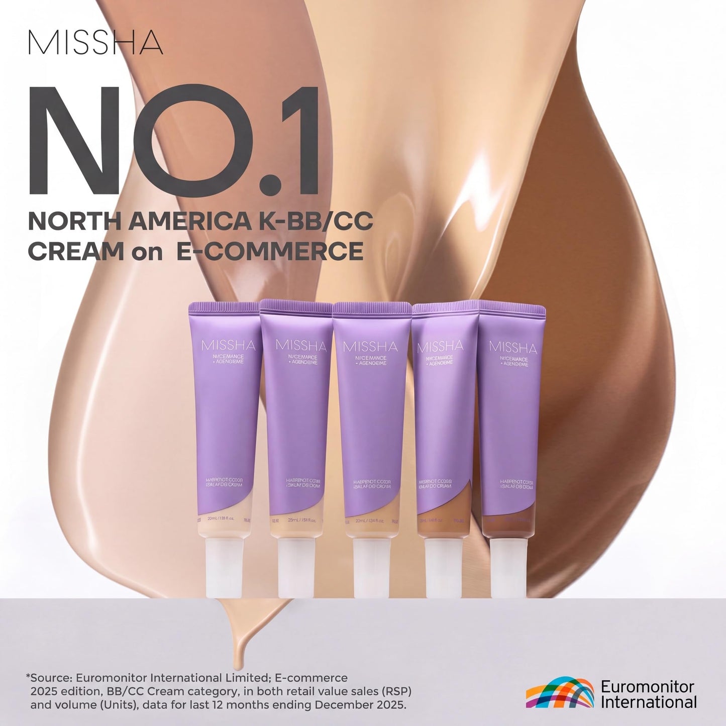MISSHA M Perfect Cover Serum BB Cream No.23 Natural Beige-Light/Medium with Cool/Neutral Undertone, Skin Tint, Tinted Moisturizer, Skin Care Foundation Makeup, 1.18 Fl oz
