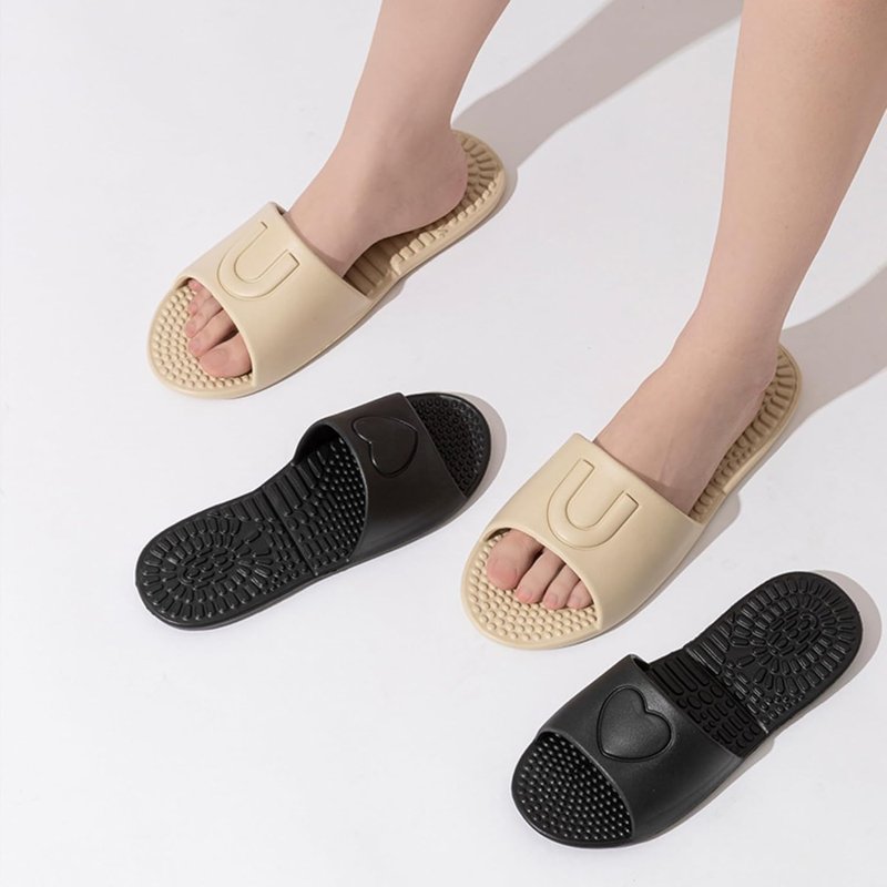 Travel Shower Shoes - Foldable Non-Slip Slippers for Unisex | Lightweight EVA Quick-Drying Spa Slides