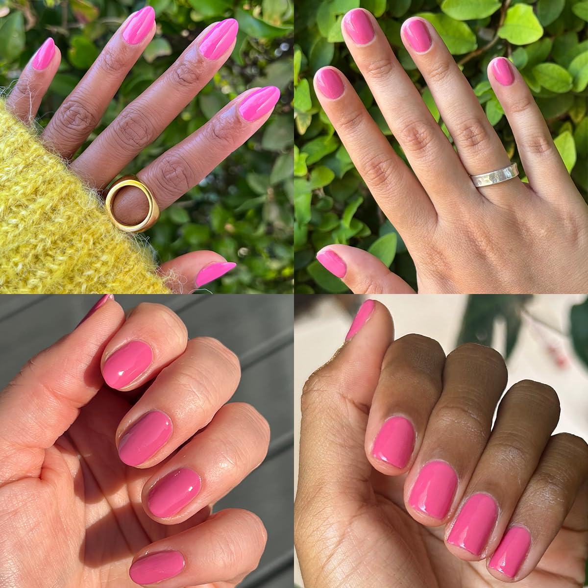 Olive & June Quick Dry Nail Polish, Prom Magenta Pink