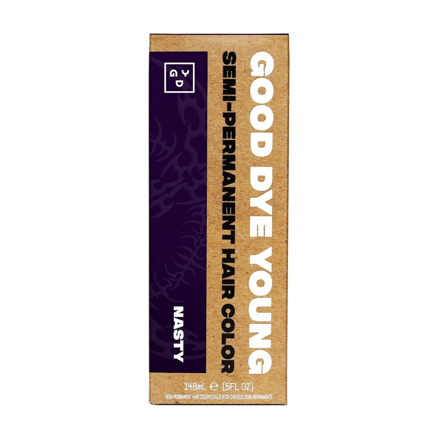 Purple Semi-Permanent Hair Dye - Vegan & Cruelty-Free Deep Purple Color | 5FL OZ