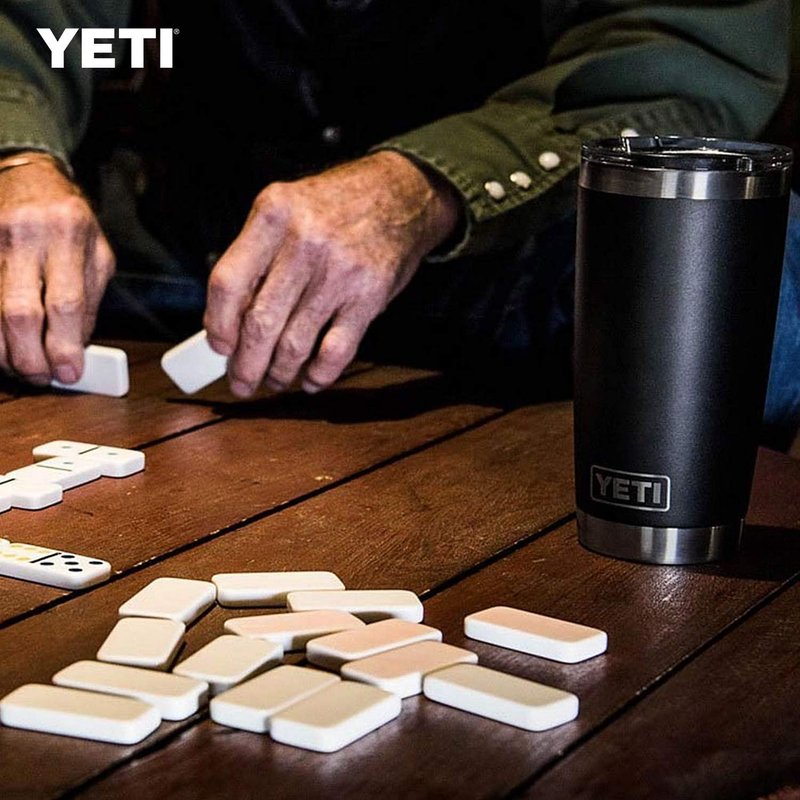 YETI Rambler 20 oz Stainless Steel Tumbler - Vacuum Insulated with MagSlider Lid