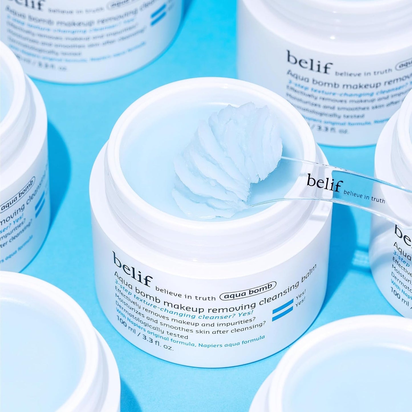 Aqua Bomb Cleansing Balm - Hydrating Makeup Remover & Deep Cleanser | 3.3 fl. oz. Balm to Oil Formula