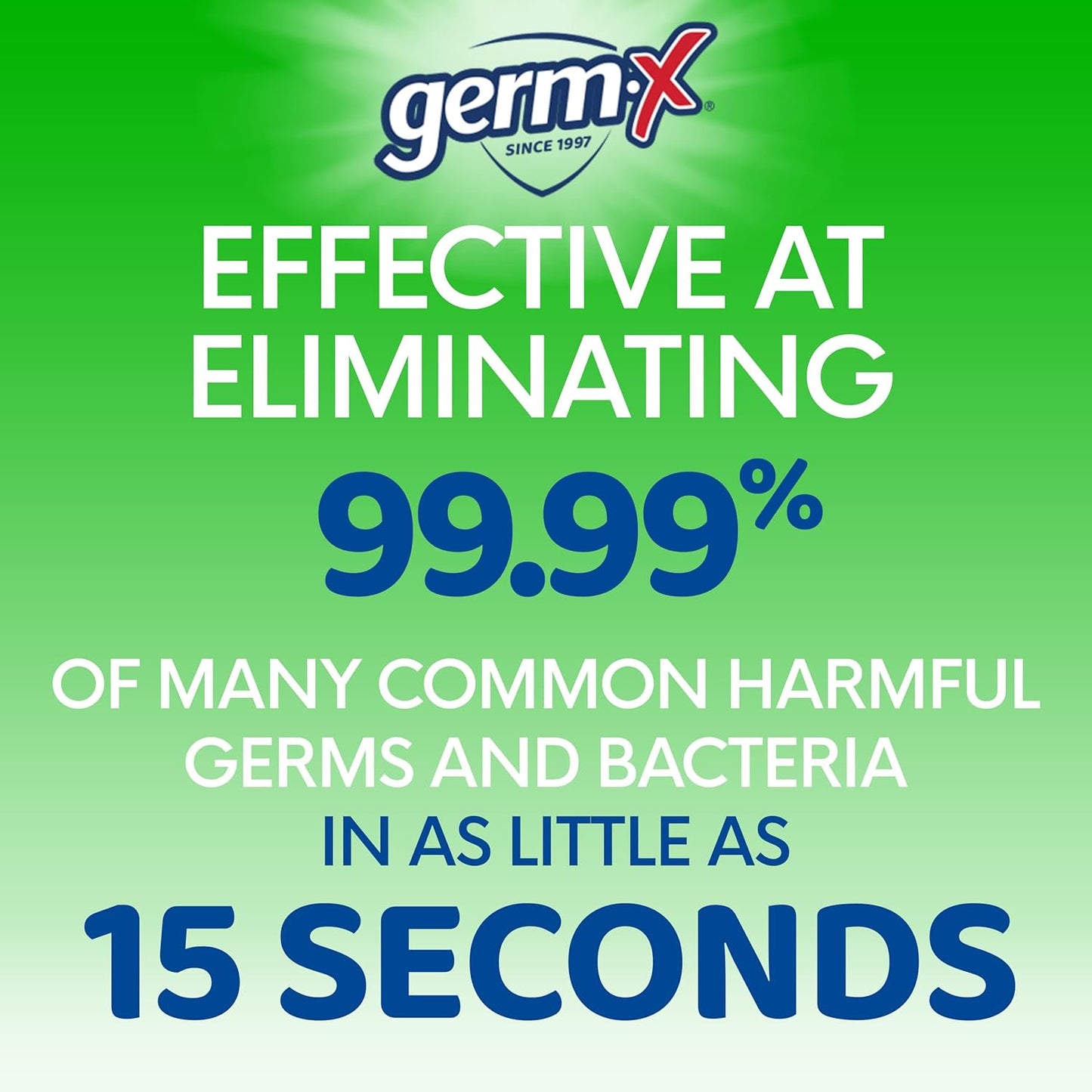 Germ-X Advanced Hand Sanitizer - Aloe & Vitamin E Moisturizing Gel | 1 Liter Pump Bottle