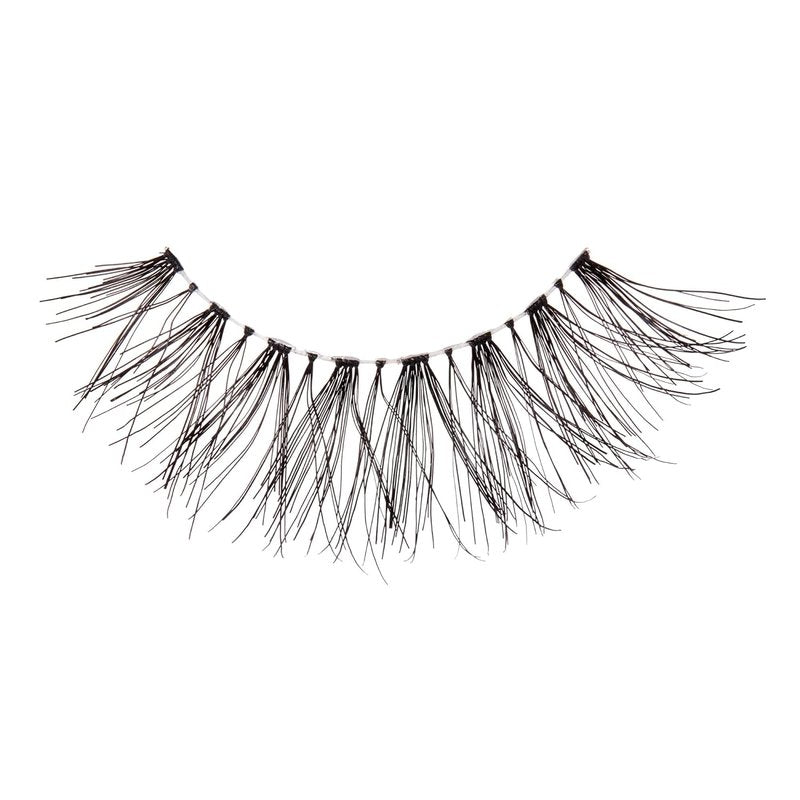 Kiss False Eyelashes - Natural Wispy 14mm Strip Lashes | 5 Pairs, Reusable, Lightweight, Easy Application