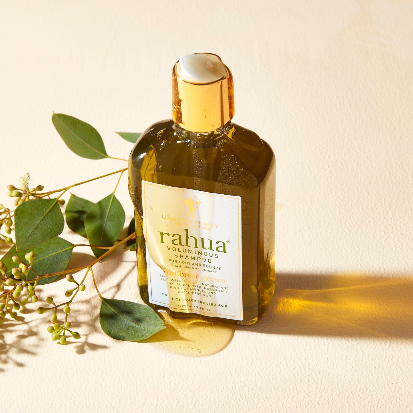 Rahua Voluminous Shampoo - Natural Volumizing Shampoo for Fine to Medium Hair - Sulfate Free Clarifying Hair Care with Rahua Oil, Lemongrass & Green Tea - Organic, Vegan & Color Safe - 9.3 Fl Oz